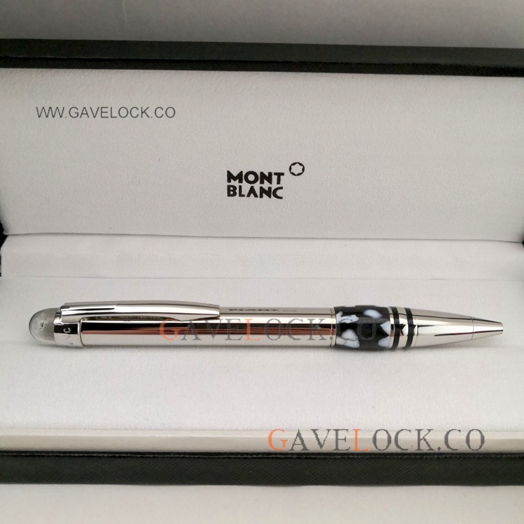 Mont Blanc Ballpoint Pen Starwalker Marble pen